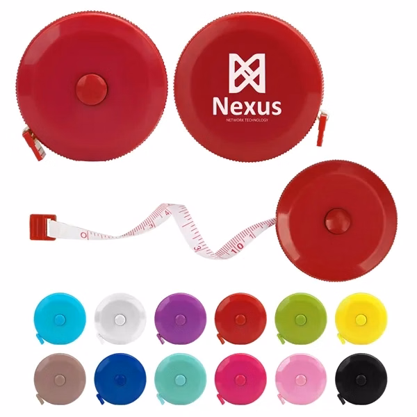 Custom 60 Inch Compact Retractable Soft Tape Measure — Lightweight Construction Tool