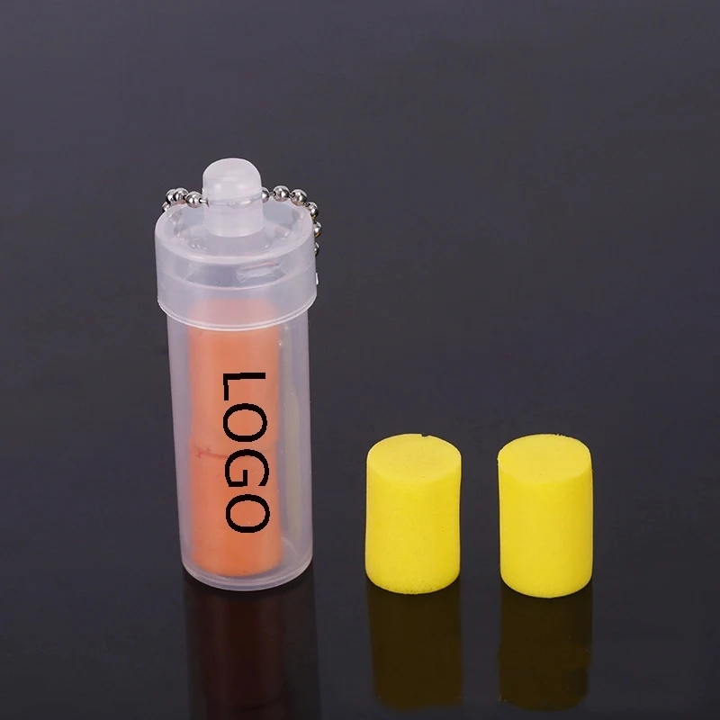 Foam Earplugs with Plastic Case 1