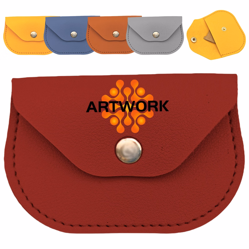 Card Case Mini Leather Wallet