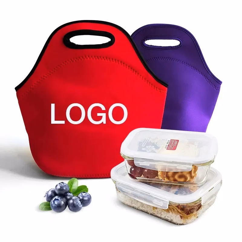 Neoprene Tote Insulated Kids Lunch Bag