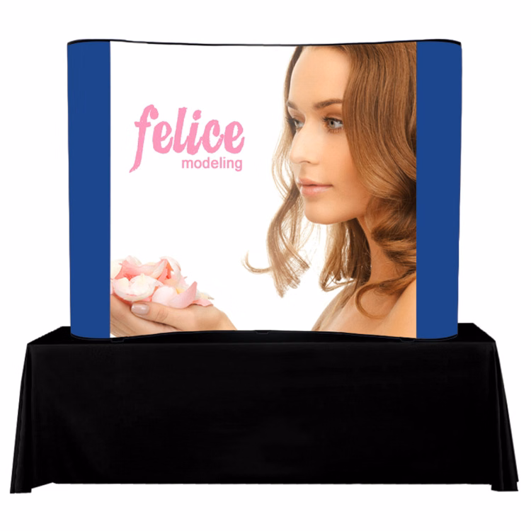 Tabletop Pop-up 8 ft. Fabric Package -LAM
