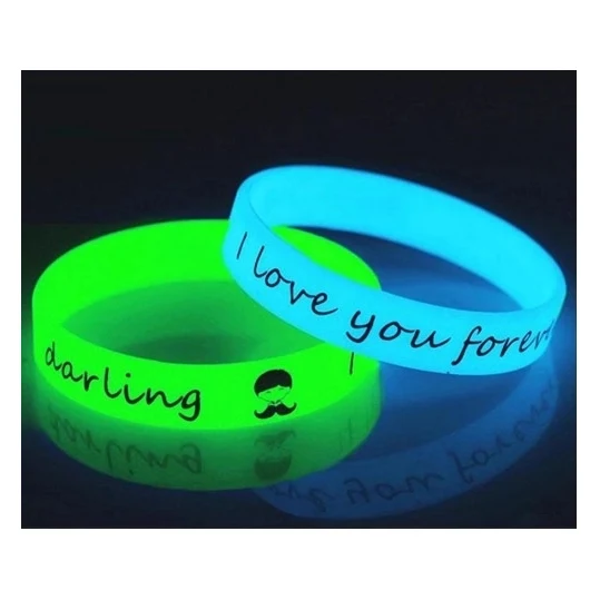 Fluorescent Silicone Bracelet 1