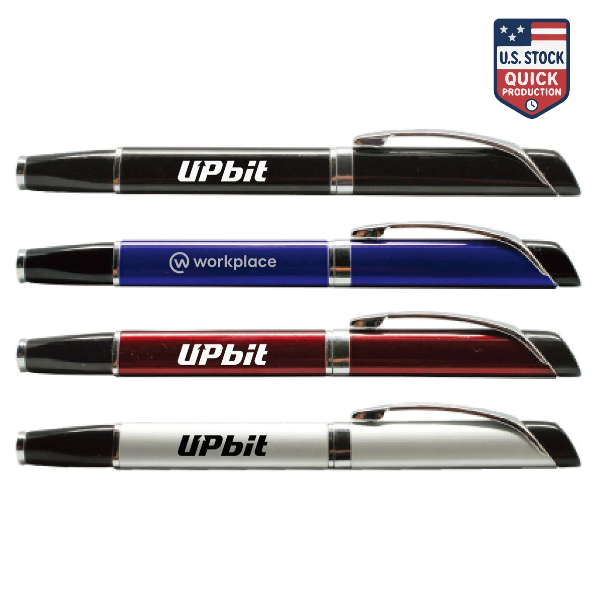 Metal Ballpoint Pen With Cap 1