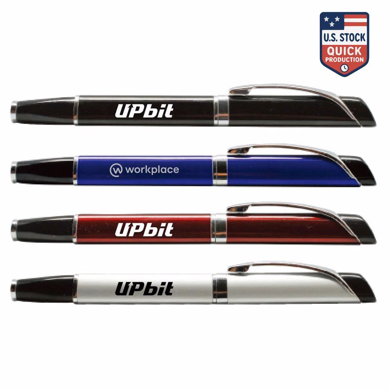 Metal Ballpoint Pen With Cap