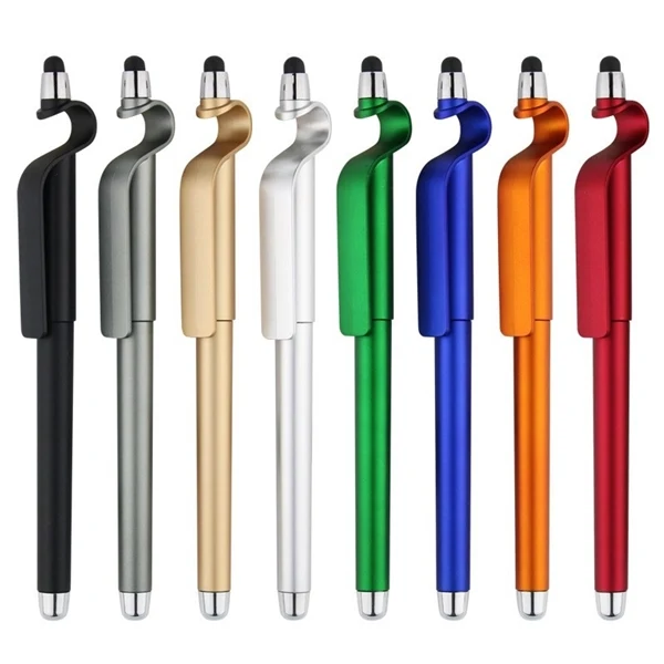 Custom Metallic Ballpoint Stylus Pen 5.47 inches with Capacitive Tip — Tech Writing 1