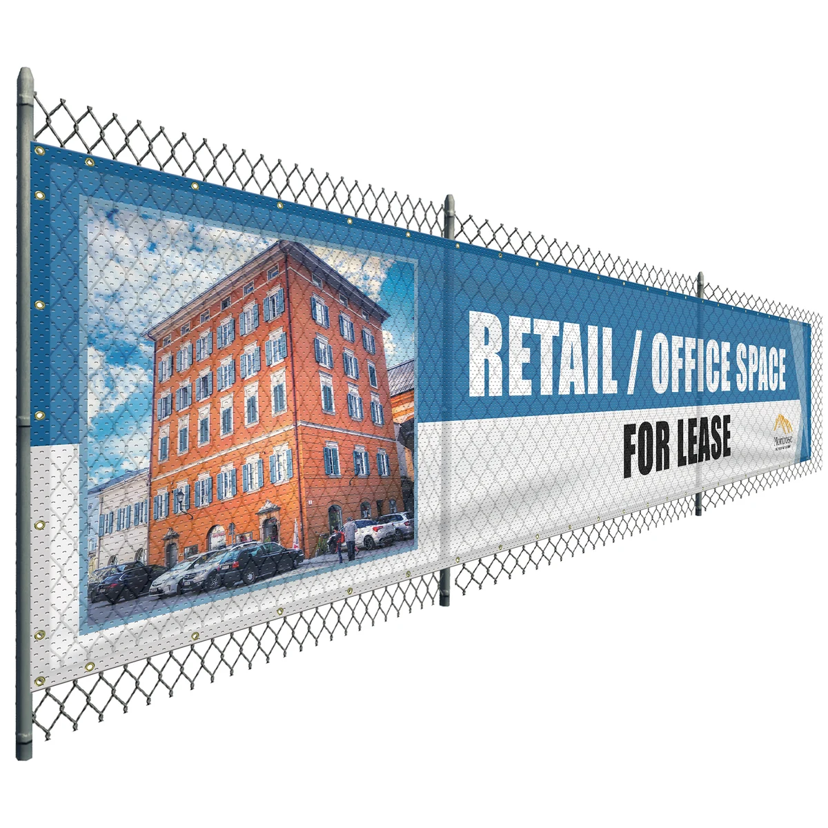5' x 24' Polyester Mesh Banner 1