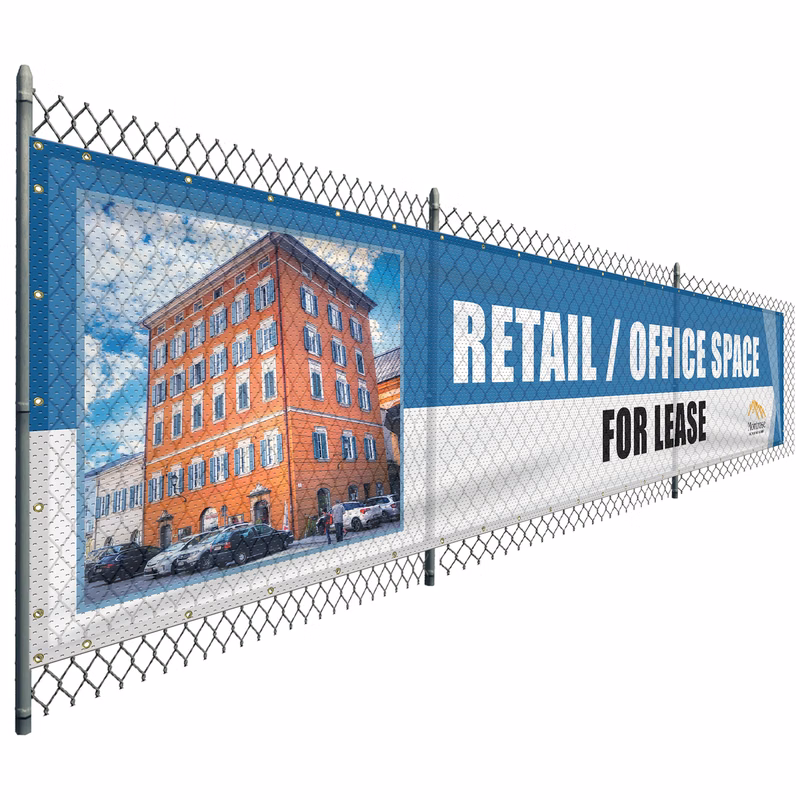 5' x 24' Polyester Mesh Banner