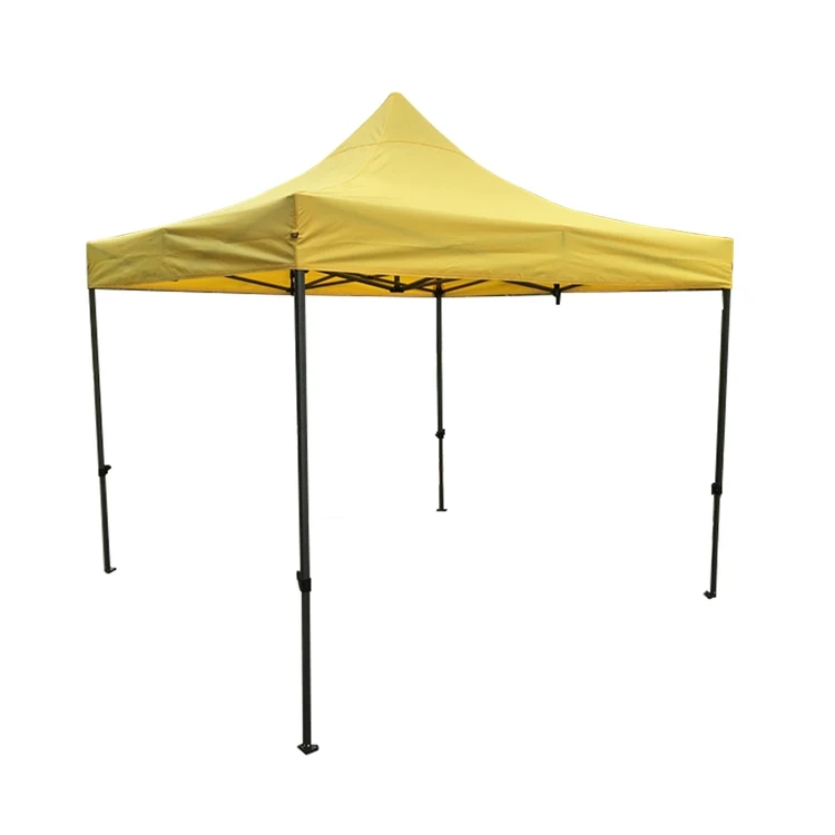 K-Strong™ Tent Kit,Pop Up Tent - 10' x 10' Unimprinted Dark Yellow 1