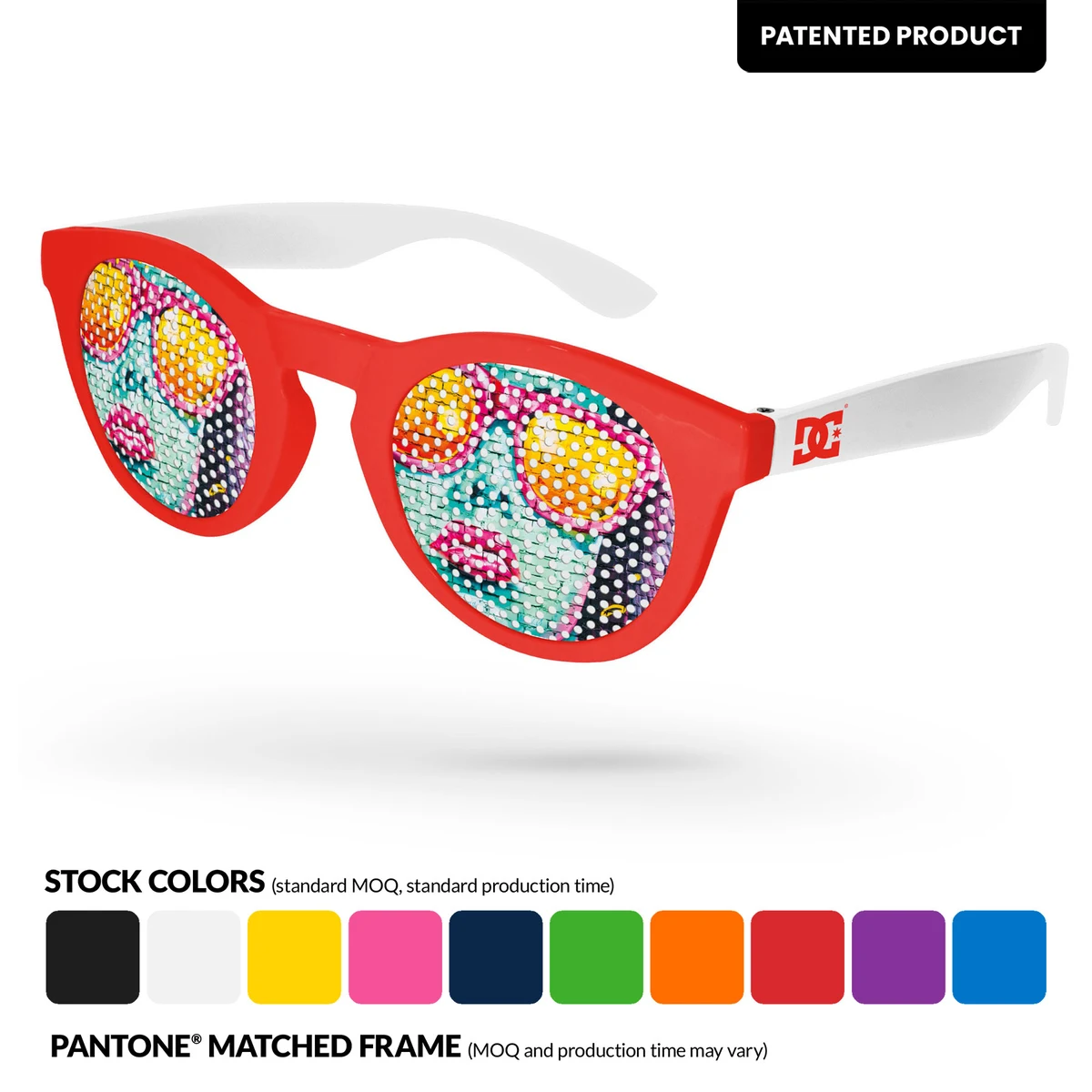 2-Tone Andy Pinhole Sunglasses 1