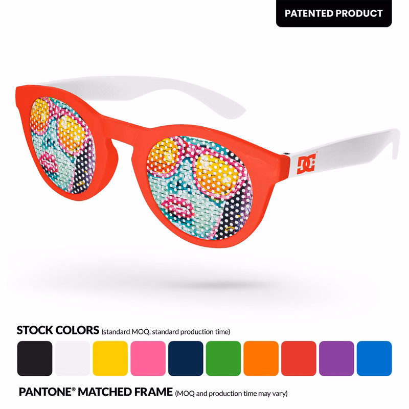2-Tone Andy Pinhole Sunglasses