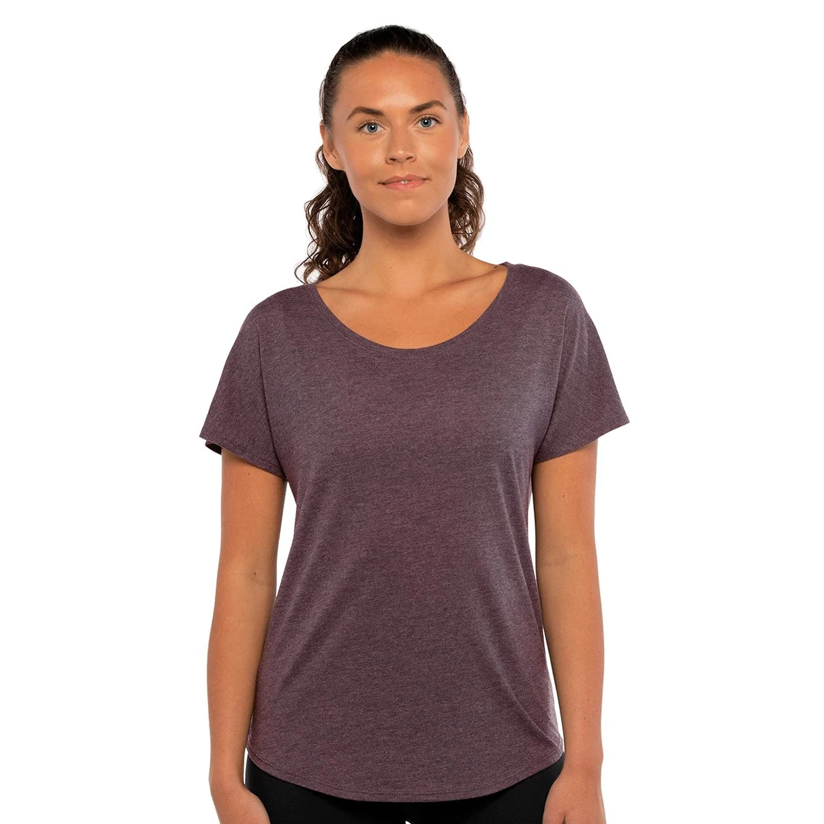 Women's Triblend Dolman Tee - 6760 1