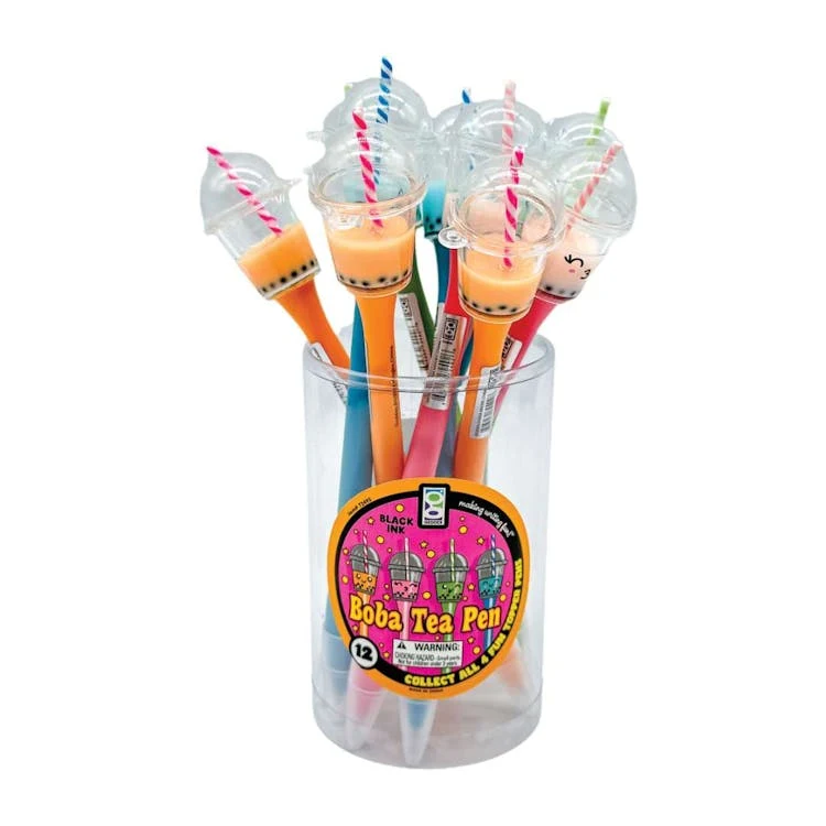 Boba Tea Pens Assorted 12/Tub 1