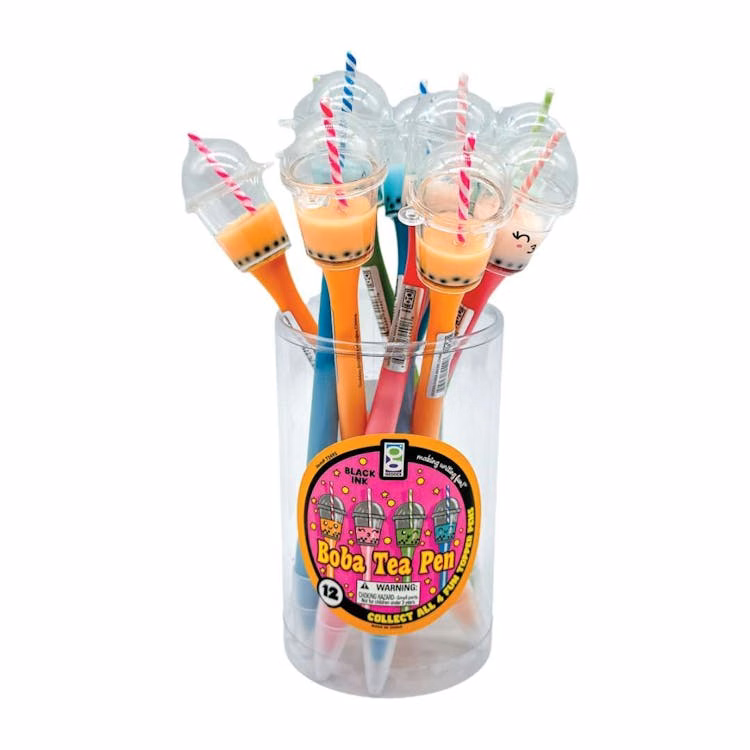 Boba Tea Pens Assorted 12/Tub