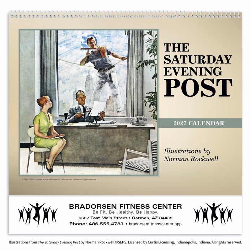 Triumph® Calendars The Saturday Evening Post Deluxe Pocket Calendar