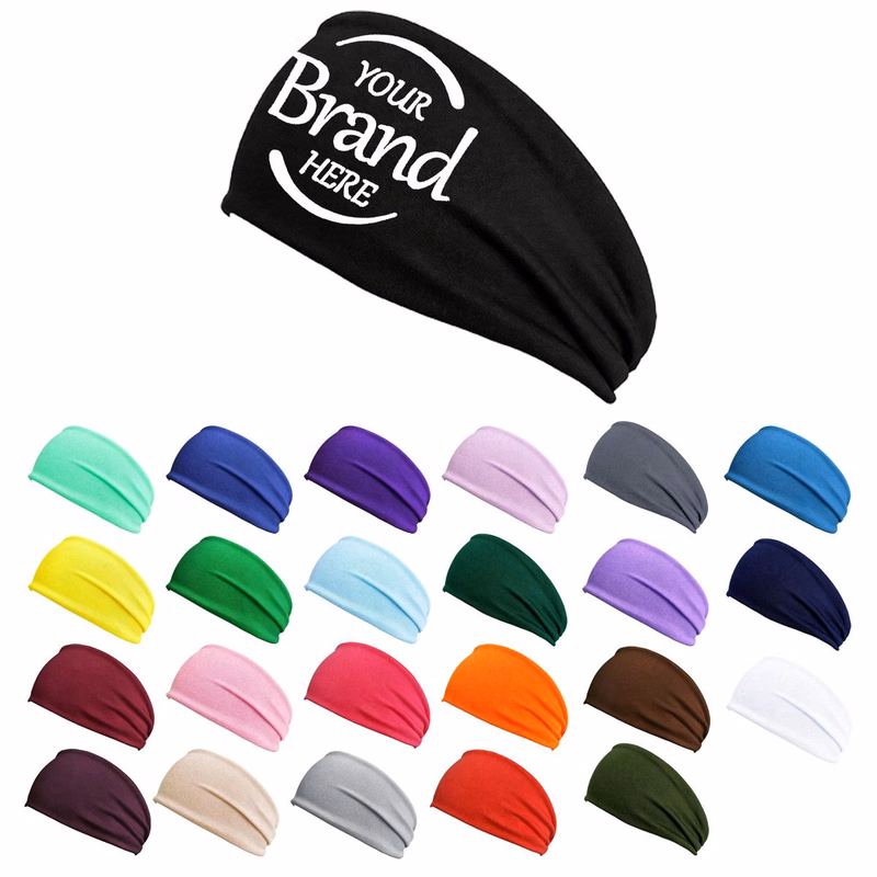 Stretch Polyester Sports Headband