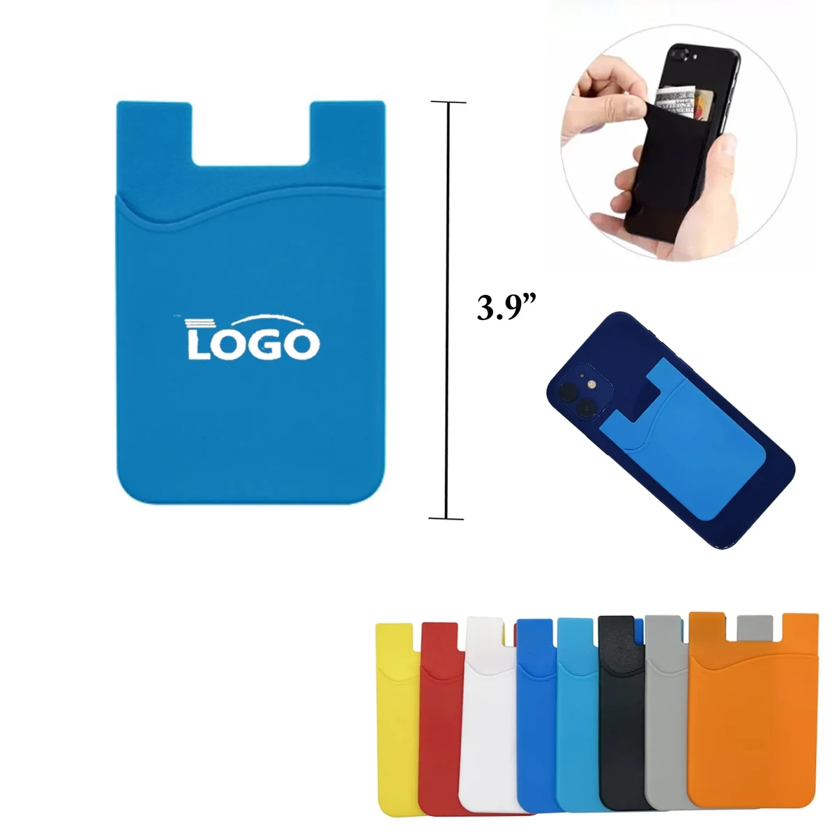 Silicone Adhesive Card Holder 1