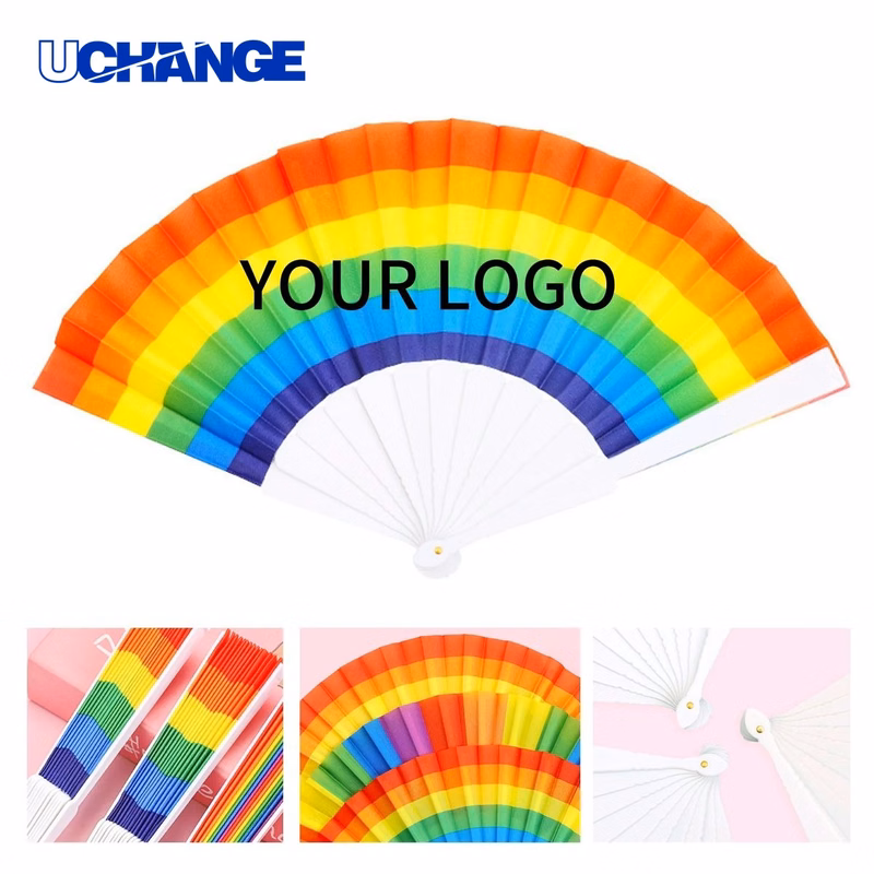 Rainbow Handheld Fan
