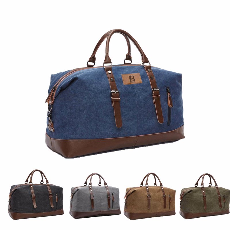 Canvas Travel Tote Duffel Bag