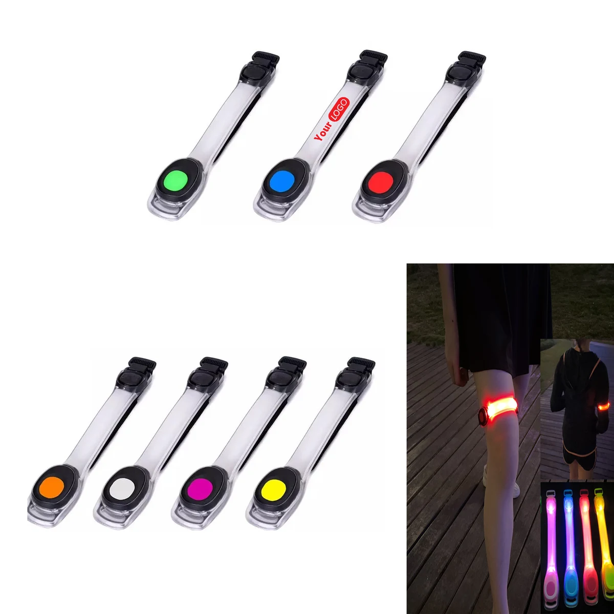 Safety Led Luminous Arm Strap 1