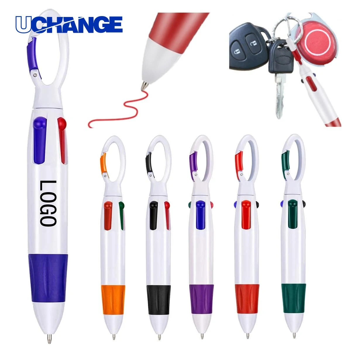 Ballpoint Pen With Mountaineering Button for Hiking 1