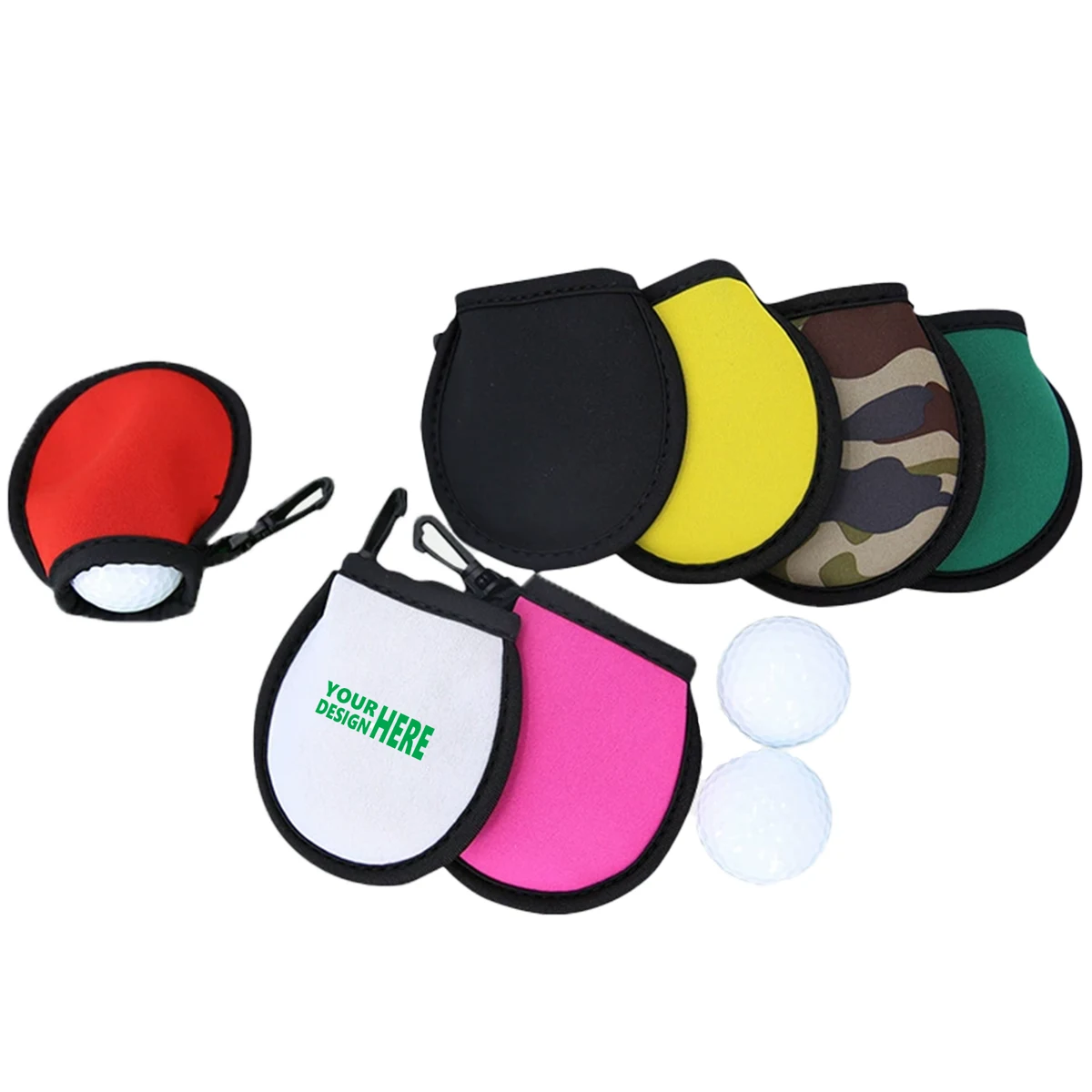Golf Ball Wipe Bag Multi-Guard Course Accessory 1