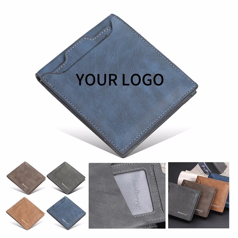 Mens Tri Fold Wallet Multi Card Slots