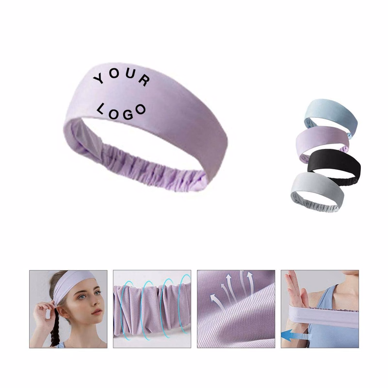 Quick Dry Headband with Moisture Wicking Fabric