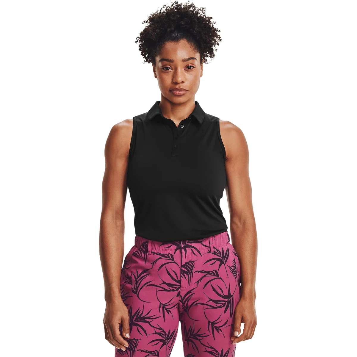 UA Zinger Women's Sleeveless Polo 1