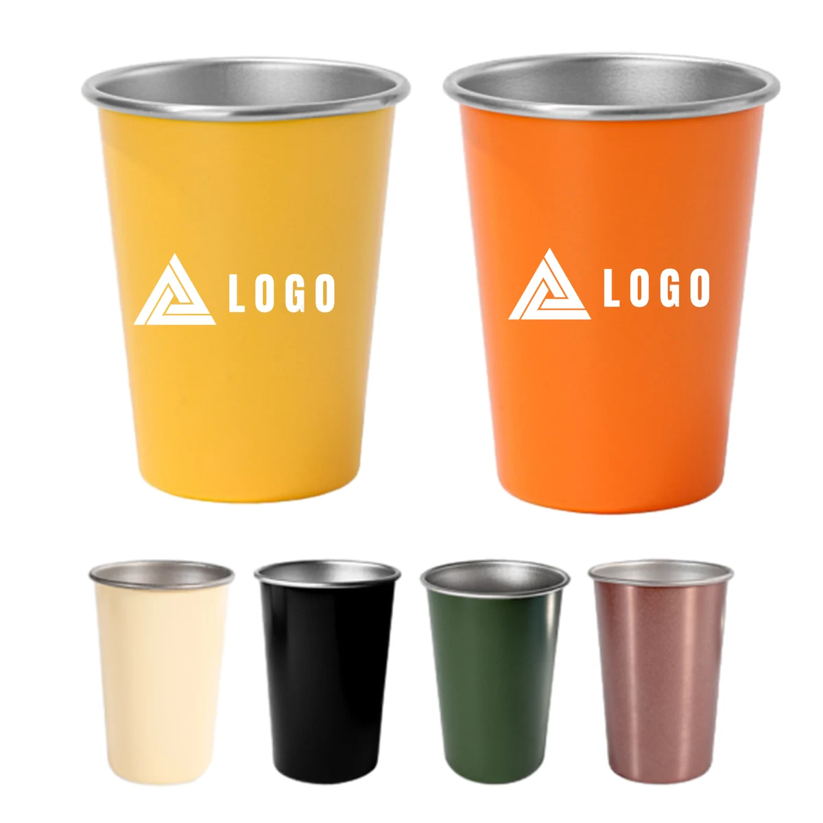 12oz Stainless Steel Outdoor Camping Cup 1