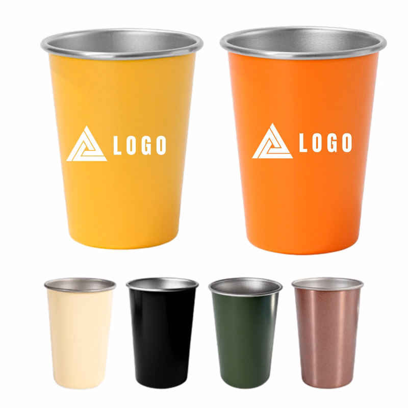 12oz Stainless Steel Outdoor Camping Cup