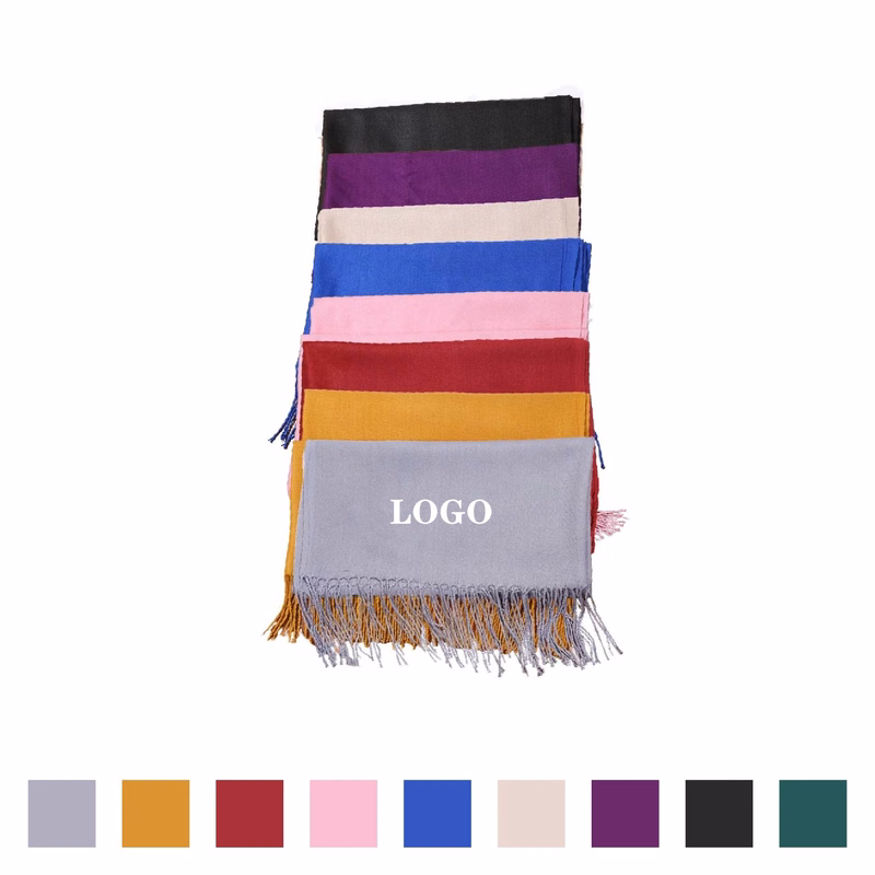 MOQ 5 pcs Autumn Winter Tassel Shawl