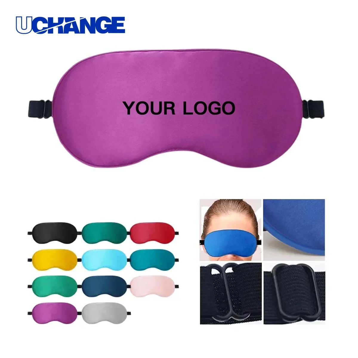 Breathable Polyester Sleep Eye Mask 1