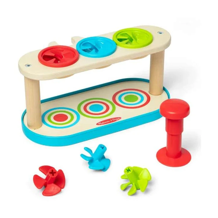 Match & Push Spinning Top Toys 1