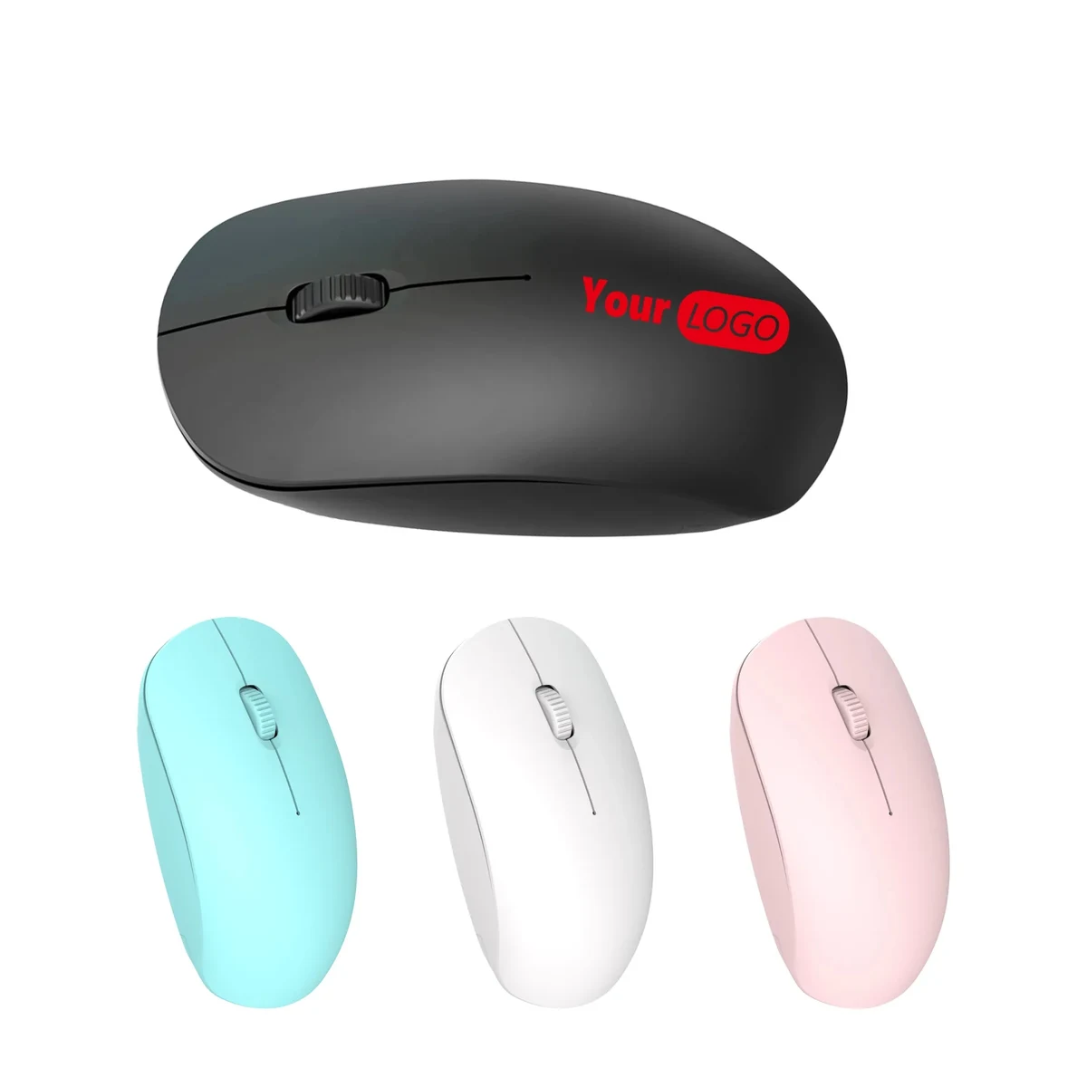 Laptop Silent Click Wireless Optical Mouse Receiver Office 1