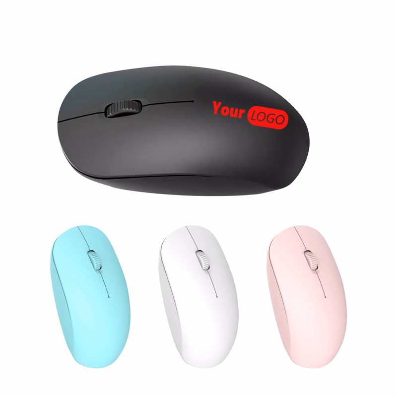 Laptop Silent Click Wireless Optical Mouse Receiver Office