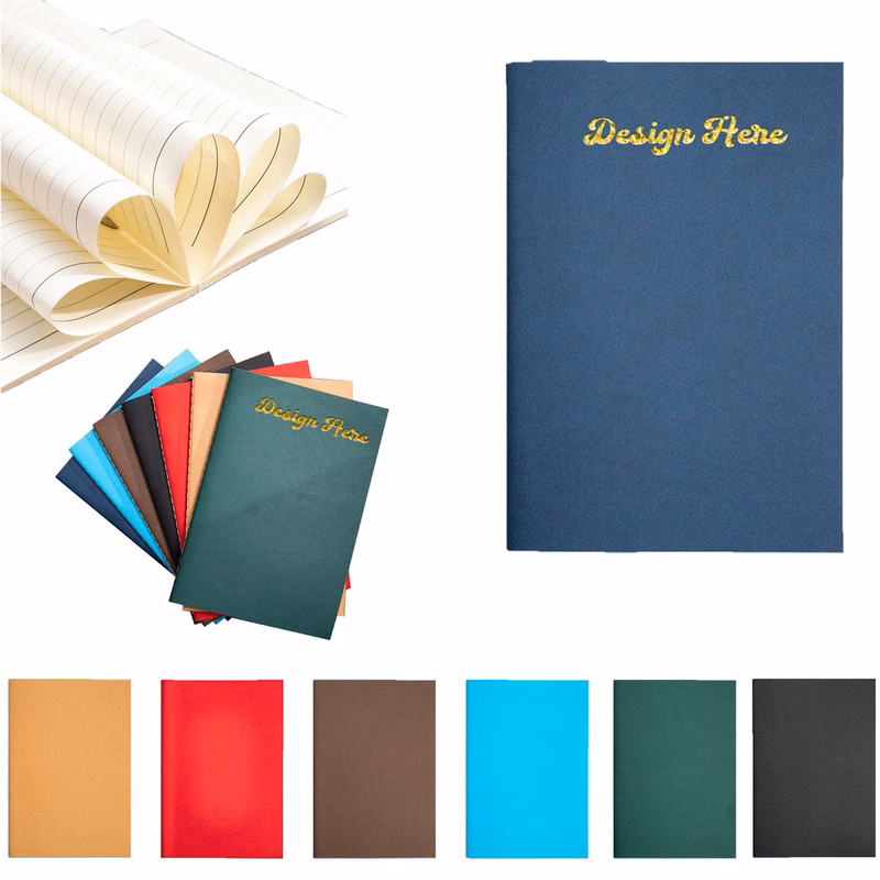 Eco-Friendly Kraft Softcover Notebook for Office and Study