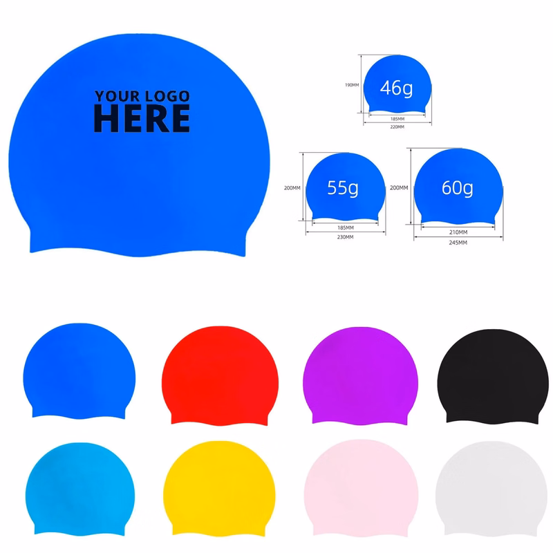 Elastic Silicone Swimming Cap