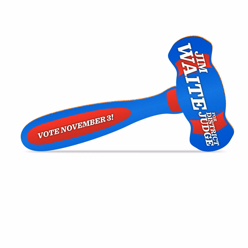Gavel Shaped Emery Board