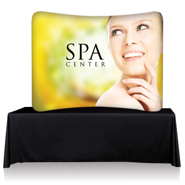 Easy Tube Curved Tabletop 8 ft. Double Sided 1