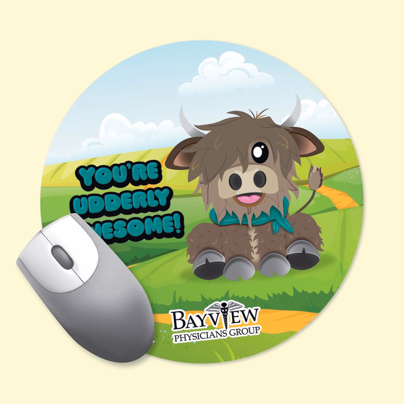Origin'L Fabric 8" Round x1/4" MousePad
