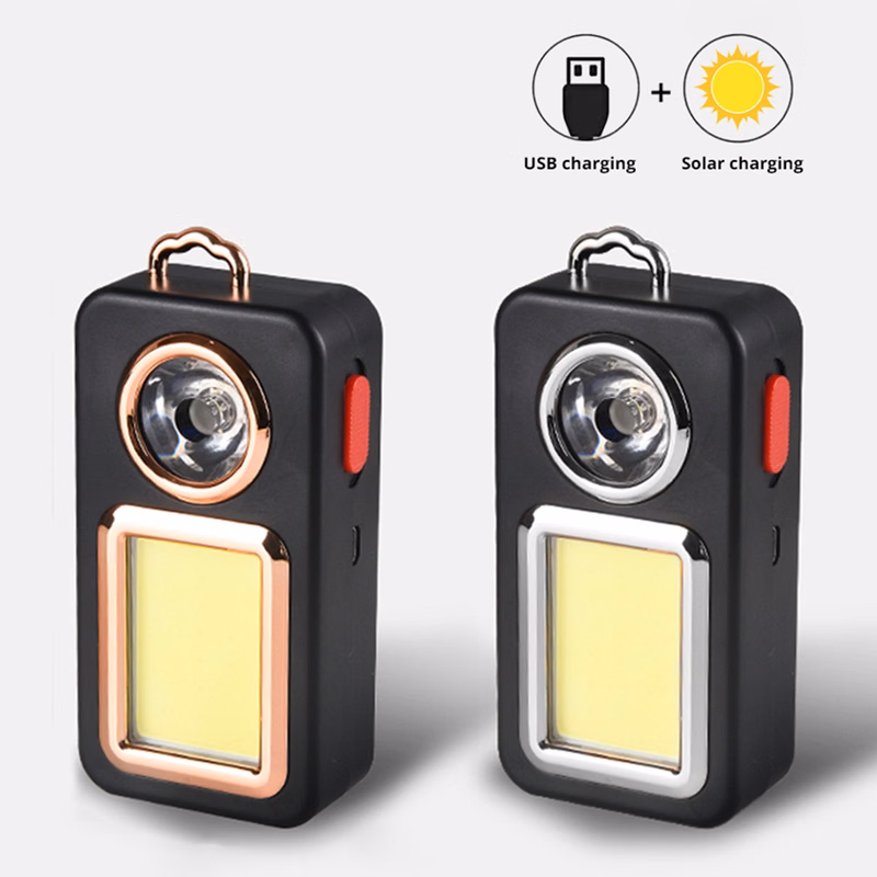 Powerful Rechargeable Solar Powered COB LED Light