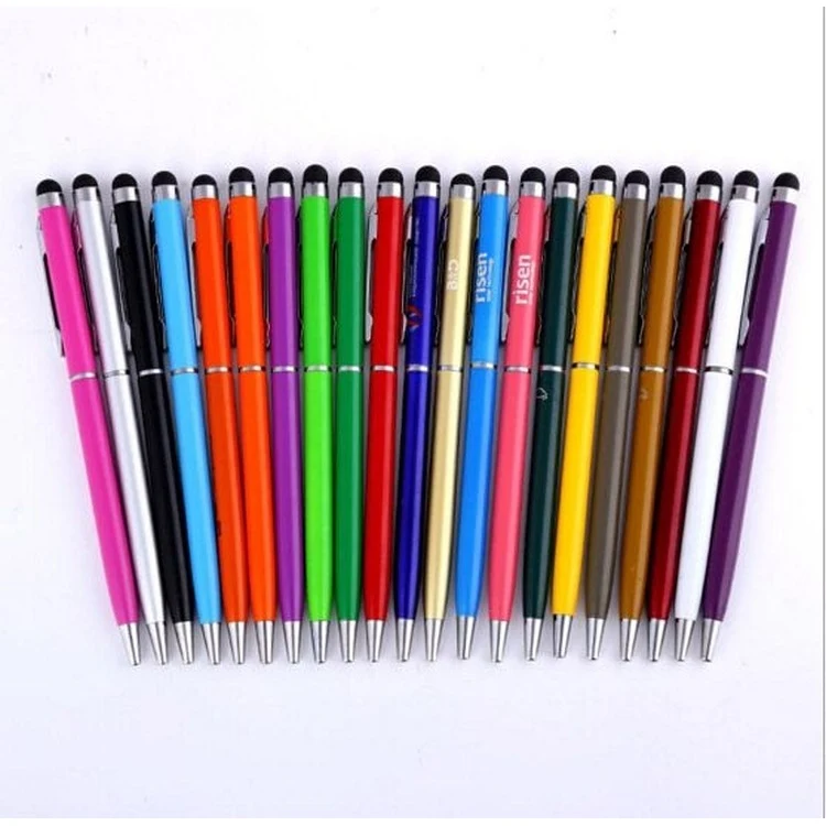 Multi Color Metal Pen With Stylus 1