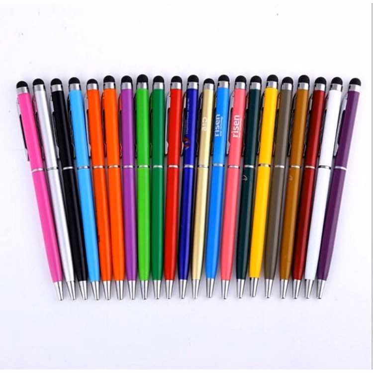 Multi Color Metal Pen With Stylus
