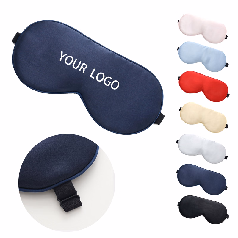 MOQ:10pcs Pure Silk Sleep Eye Cover