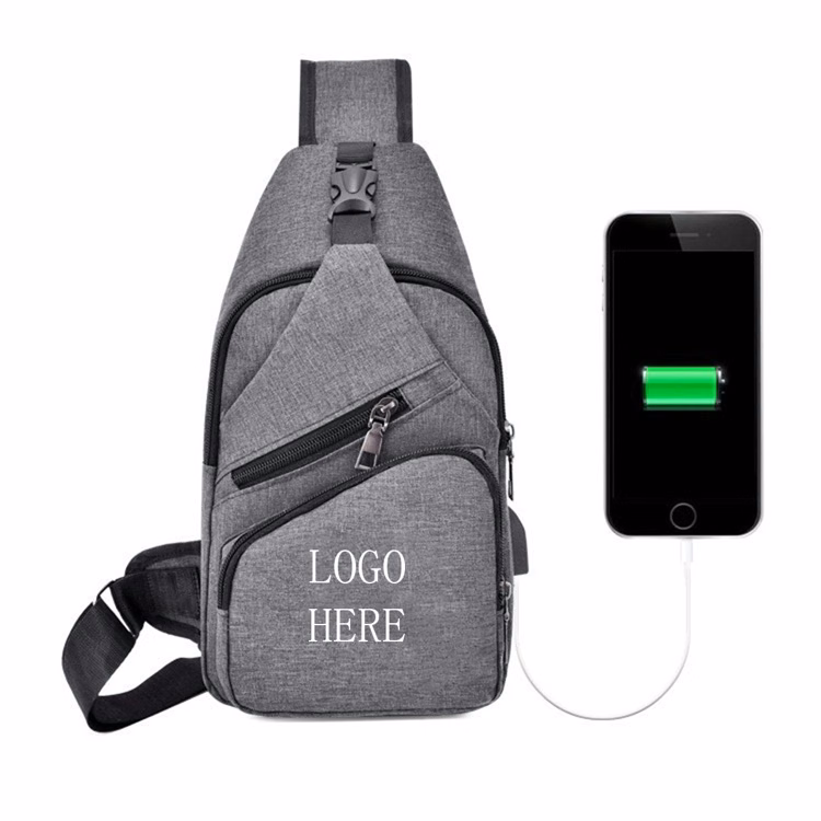 Men's sports messenger bag