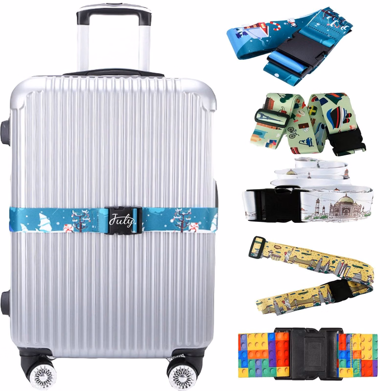 79"Adjustable Sublimation Luggage Strap