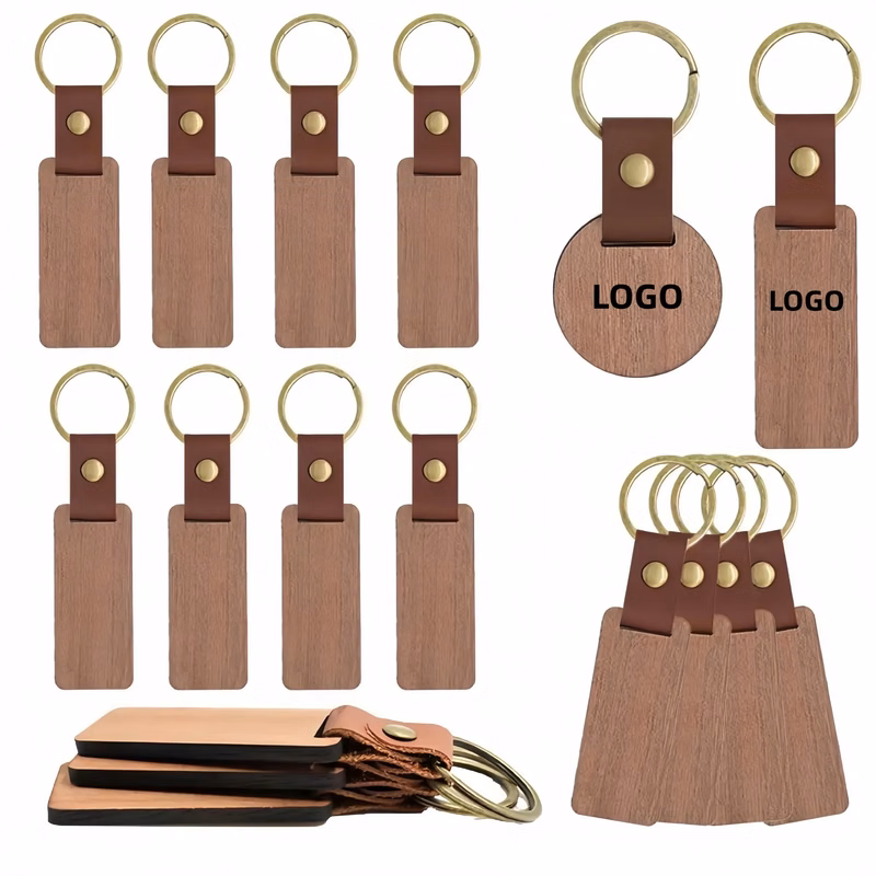 Personalized Wood Keychain Blanks DIY