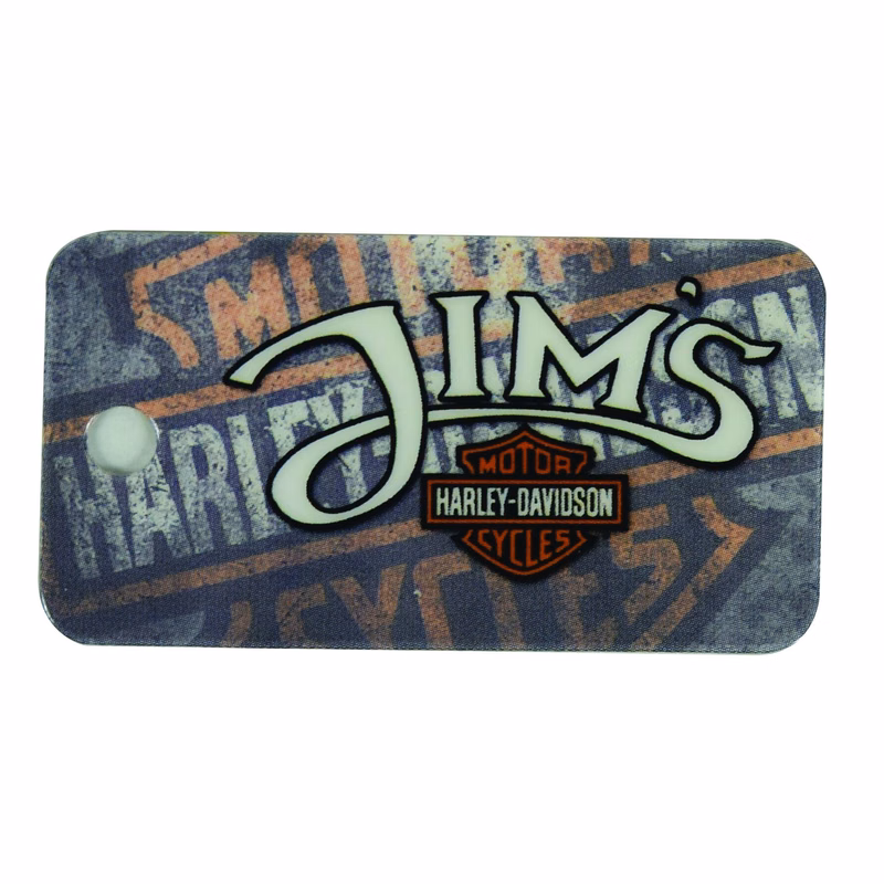 2 1/8"W x 1 1/8"H Mini Key Tag