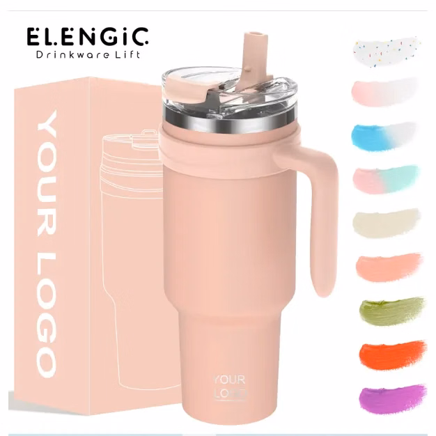 Insulated 40oz Tumbler with Handle