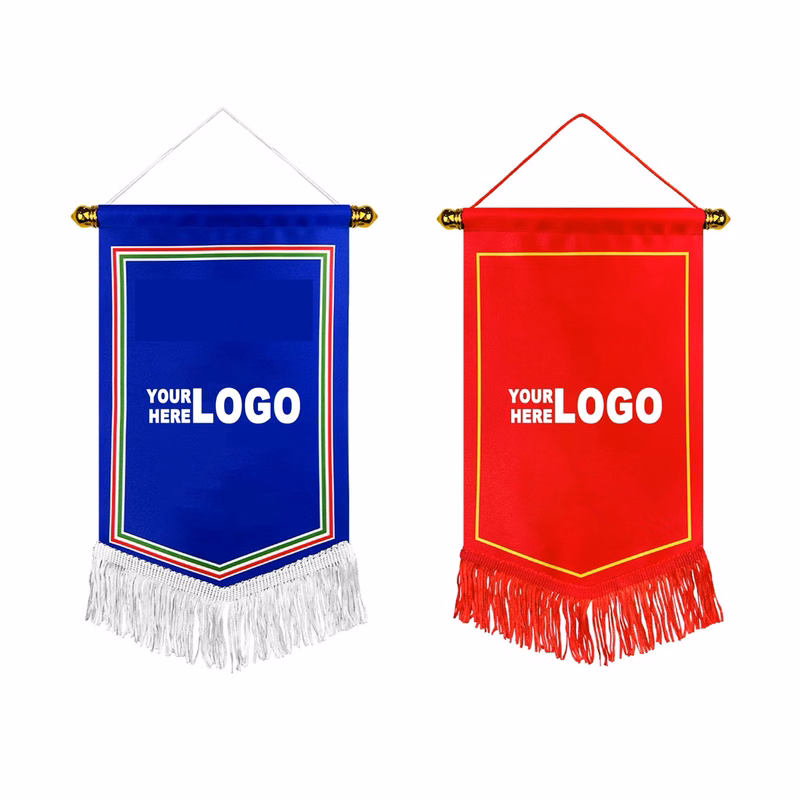Custom Fringe Gift Banner with Rod